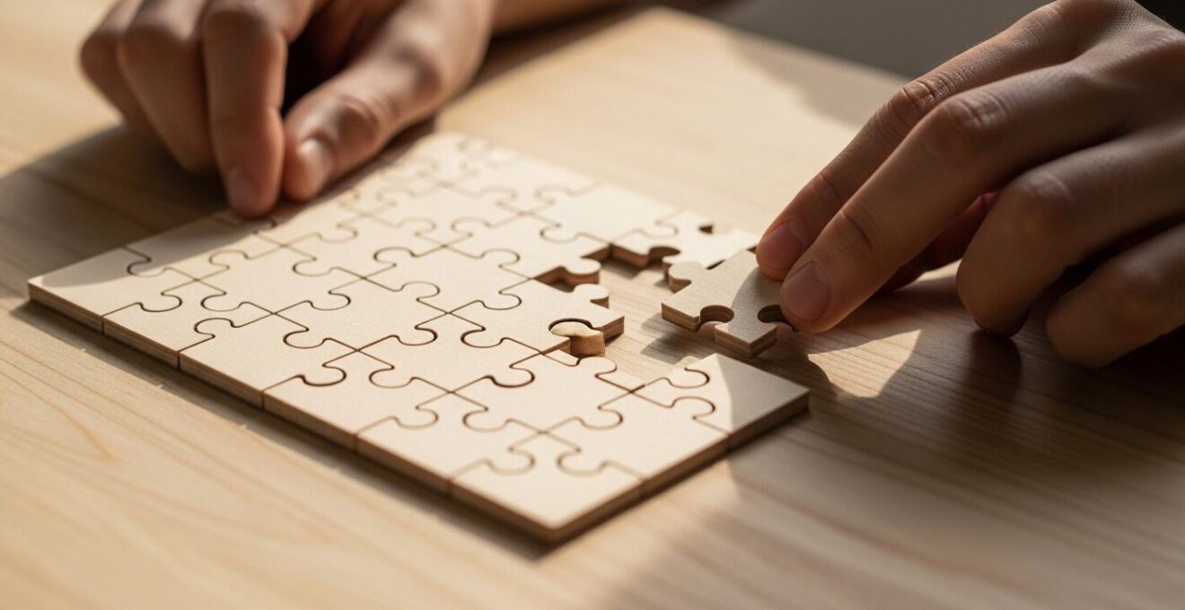 Visuel symbolique d’un puzzle incomplet illustrant les conséquences d’une fiche de poste mal conçue.
