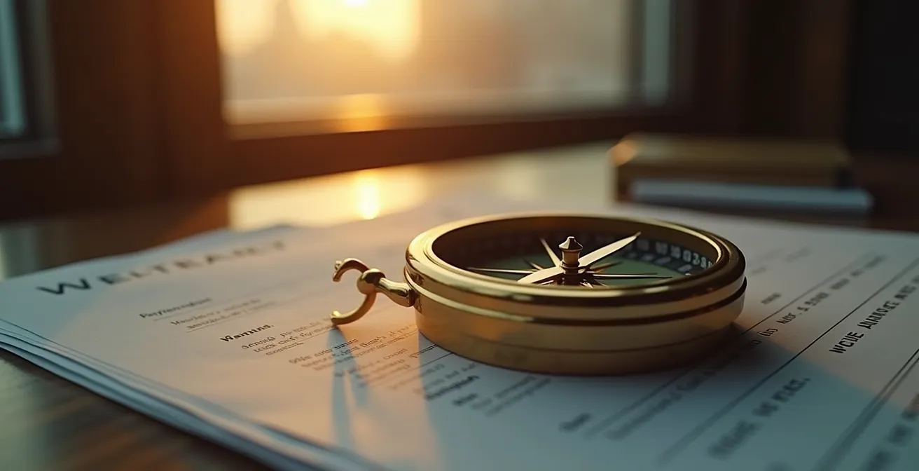 Illustration symbolique représentant la culture d'entreprise comme un actif immatériel précieux, au-delà des brevets.