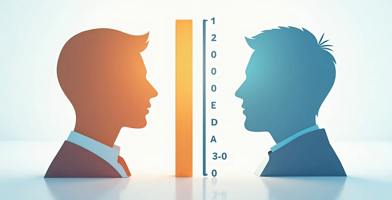 Représentation visuelle des différents types de profils professionnels : expert spécialisé versus profil T-shaped polyvalent