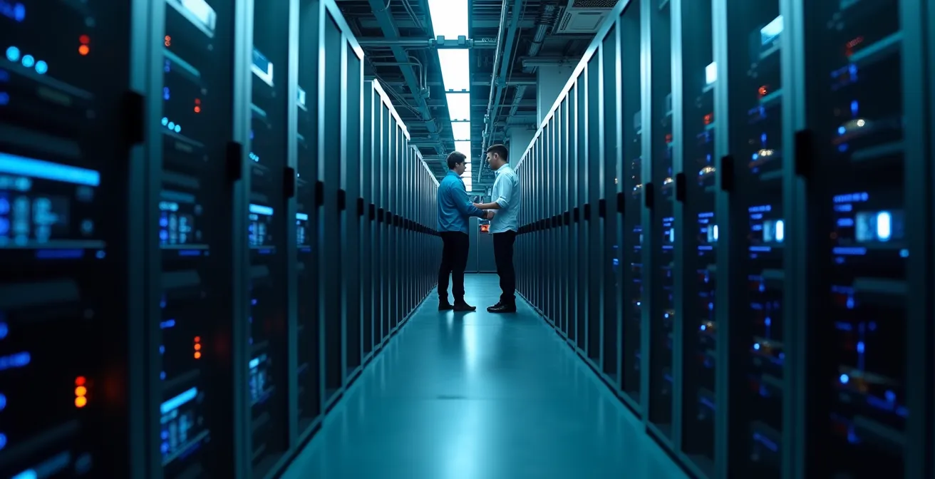 Infrastructure de sauvegarde avec serveur local et connexion cloud sécurisée